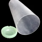 xiamen plastic factory 164mm Translucent large diameter ABS pipe