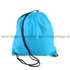 Customize Large capacity clear drawstring mini nylon canvas sports backpack