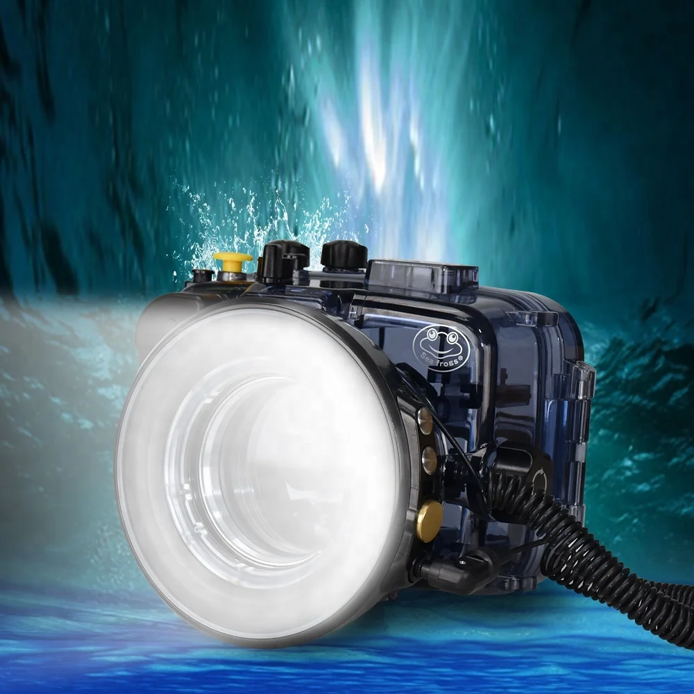 

SL-108 67mm Underwater Diving LED Light Macro Ring Flash For Olympus TG-5 TG5 TG-4 Sony A7 II A7R II Fujifilm X100F Waterproof H