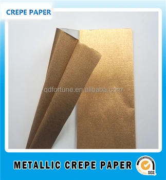 silver green red blue color gold metallic crepe paper