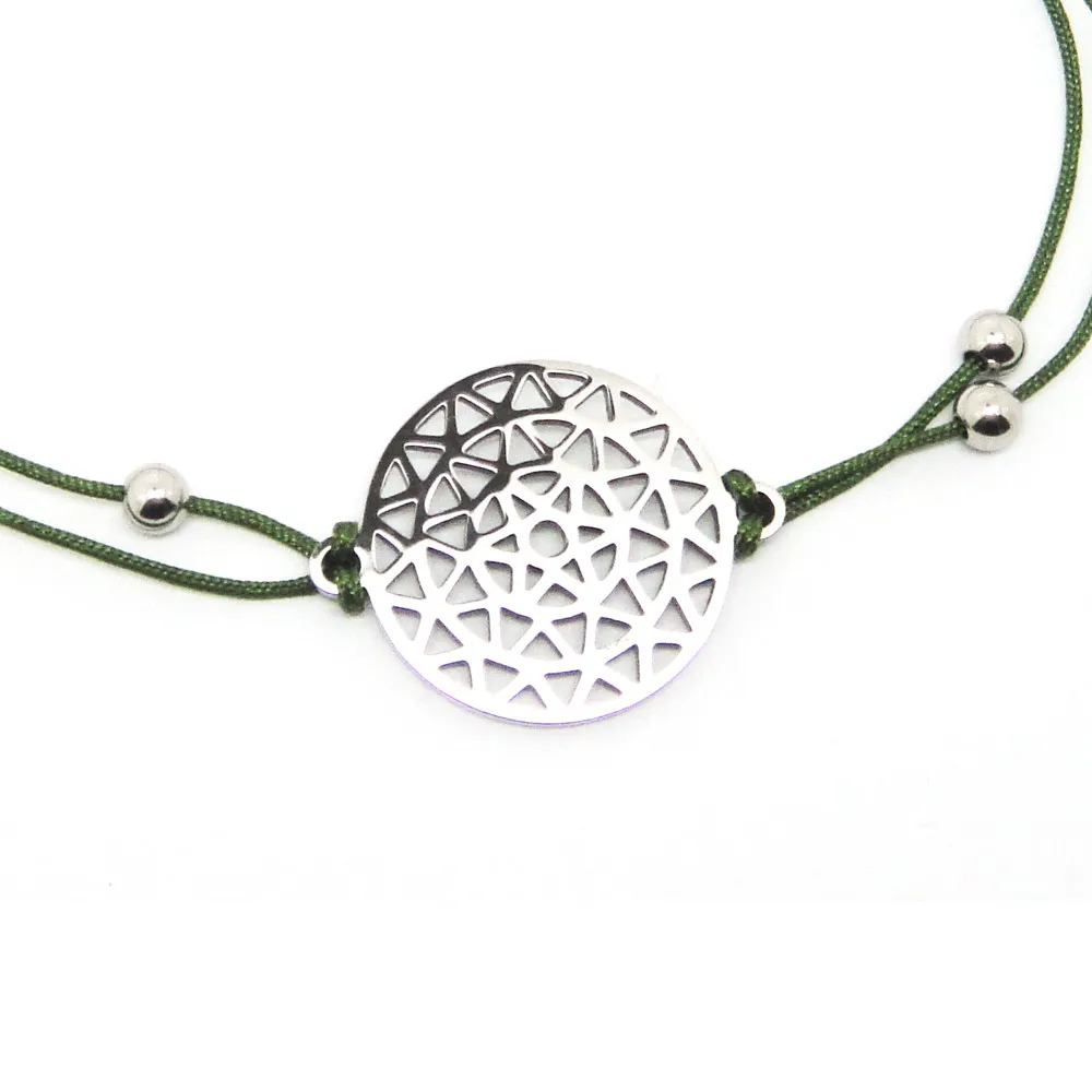 Hotselling Silver Colored Small 20mm Bracelet Charm Connector