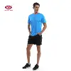 men t shirt gym plain sport tennis breathable t-shirts wicking dry fit running shirts
