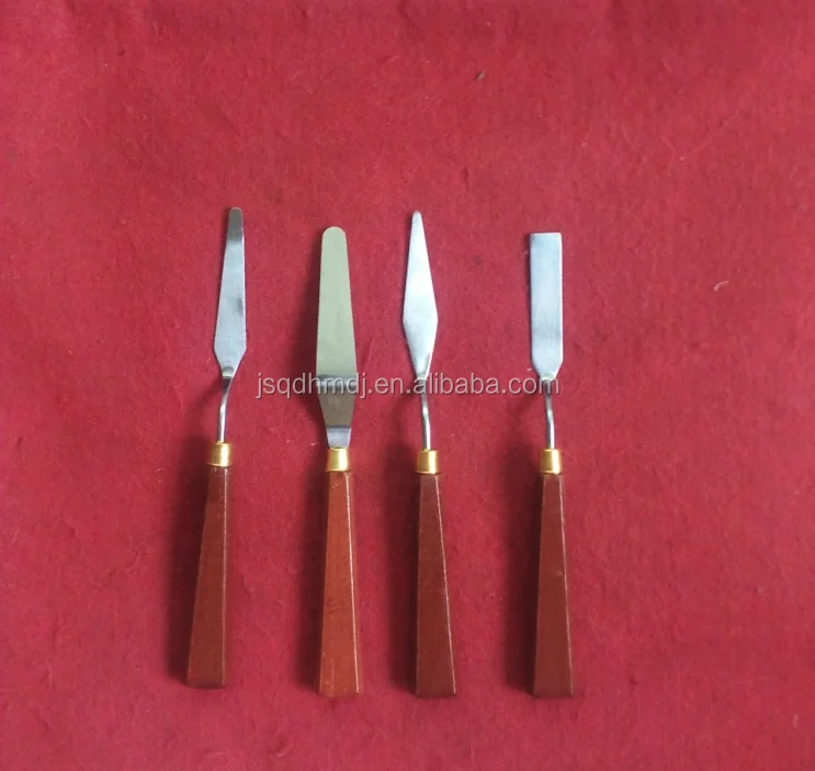 wholesale high quality wooden handle palette knife in all kinds