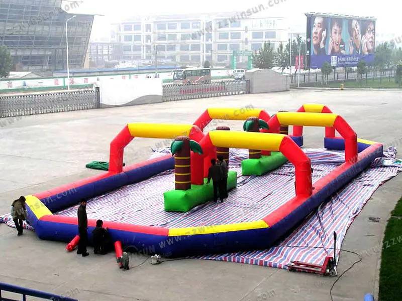 WSP-044 inflatable race track 25x10m