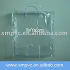 Lovely pvc tote pouch with button closure