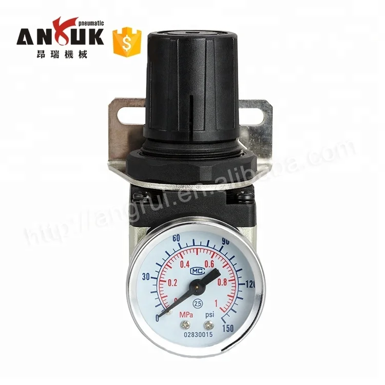AR2000-02 SMC Type Pressure Gauge Air Source Filter Pneumatic Regulator