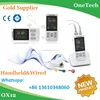 2.4" OLED display Pulse Oximeter price OX12: Digital SpO2 and waveform, PR, Perfusion indicator and wired