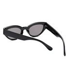 retro red sunglasses women cat eye 2018 black leopard white cat eye sun glasses for women female men uv400