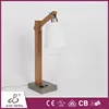 2015 new style wood table lamp/wooden desk lamp with CE,UL,VDE listed