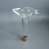 Hot Sale Tapered Lucite Furniture legs for Cabinet
