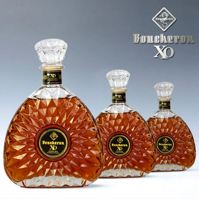 underqute xo brandy bottle french brandy xo, customized brandy