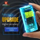 Peacefair PZEM-004T 3.0 TTL Modbus-RTU 220 V 10A アンプボルト Kwh エネルギー周波数力率計電気ソーラーパワーメータ