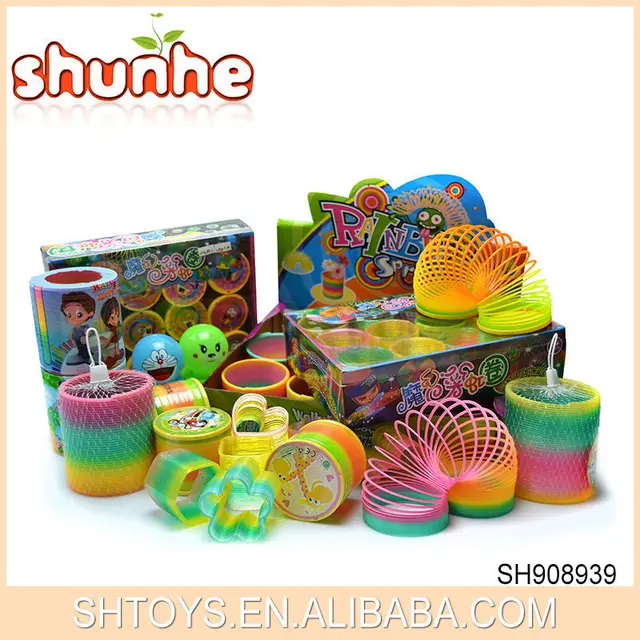 slinky toys with 15 kinds of cute cartoon cover kids educational