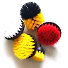 Euramerican Medium/Soft/Hard Drill Cleaning Brush Power Scrubber Stiff Scrub Brush Bit Pad Bathroom Tile Tool