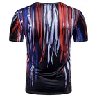 Custom Couple t shirt 3D digital printing short-sleeved sublimation t-shirt