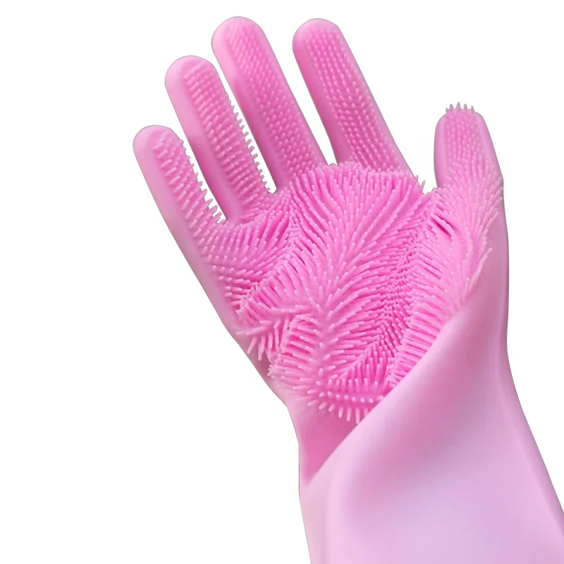 Reusable Silicone Eco-Friendly Cleaning Brush Scrubber Gloves Heat Resistant Great for Dish wash Cleaning Household Washing, You may customized color
Reusable Silicone Eco-Friendly Cleaning Brush Scrubber Gloves Heat Resistant Great for Dish wash Cleaning Household Washing, You may customized color