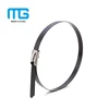4.6*350mm Ball Lock pvc coated stainless steel cable tie