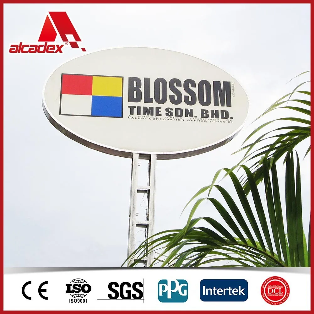 Aluminium Dibond 3mm Outdoor Advertising Sign Board Material Buy Sign