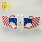 Unisex Flashing LED American Flag Glasses for 4th of July