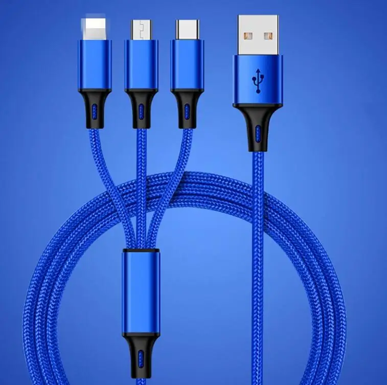 Manufacture Advantage price large inventory stock Data Cable 3 In 1 Usb Cable Multi Charging Cable For Iphone Android Type C, 4 colors
Manufacture Advantage price large inventory stock Data Cable 3 In 1 Usb Cable Multi Charging Cable For Iphone Android Type C, 4 colors