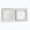 IP44 101.5 x 101.5mm electrical cabinet plastic ventilation fan filter for cabinet