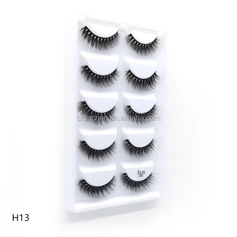 Factory direct sale H13 wholesale 5 pairs 3d mink natural false eyelashes in stock
Factory direct sale H13 wholesale 5 pairs 3d mink natural false eyelashes in stock