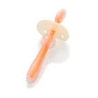 Baby Infants Kids Soft Safe Silicone Bendable Teether Training Teeth Toothbrush