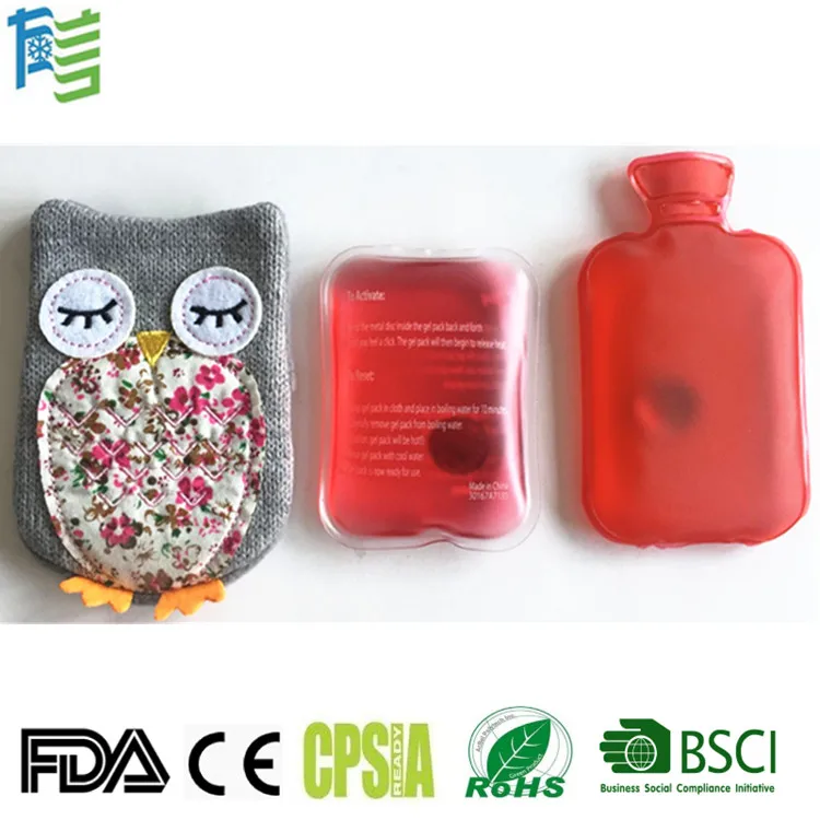 Winter Magic Gel Liquid Filling Reusable Hand Warmer With Fabric Cover