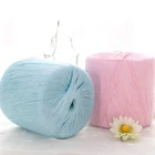 Soft touch fine weight 100% viscose lace knitting yarn for summer and spring