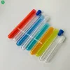 15ml 20ml packaging test tube plastic vial with beautiful cover for sale