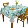 Embroidered Dining Table Cover Tablecloth Cloth With Cotton