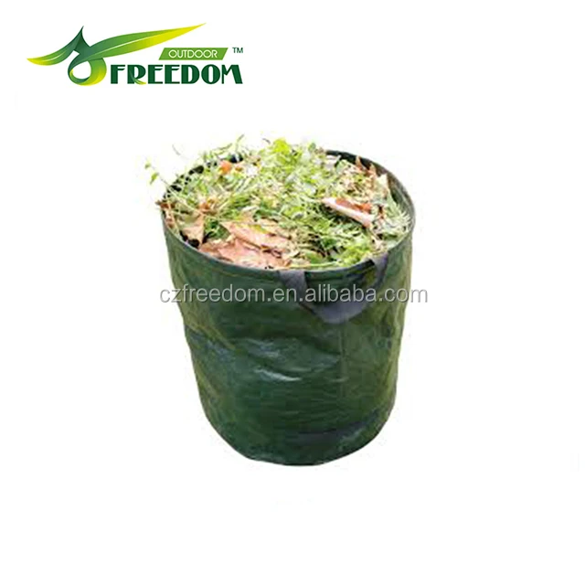 Wholesale Factory Supply Custom Plastic Woven Garden Waste Bag