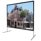 portable outdoor fast fold projection screen with best quality