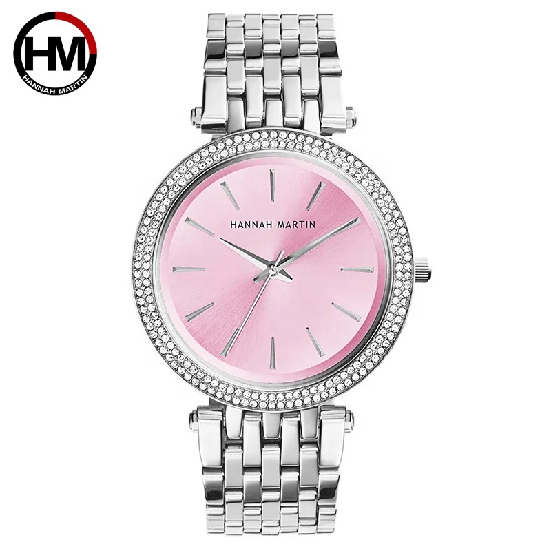 Hannah Martin Female Rhinestone Steel Wristwatches New Quartz Watch For Girl, 4 colors
Hannah Martin Female Rhinestone Steel Wristwatches New Quartz Watch For Girl, 4 colors