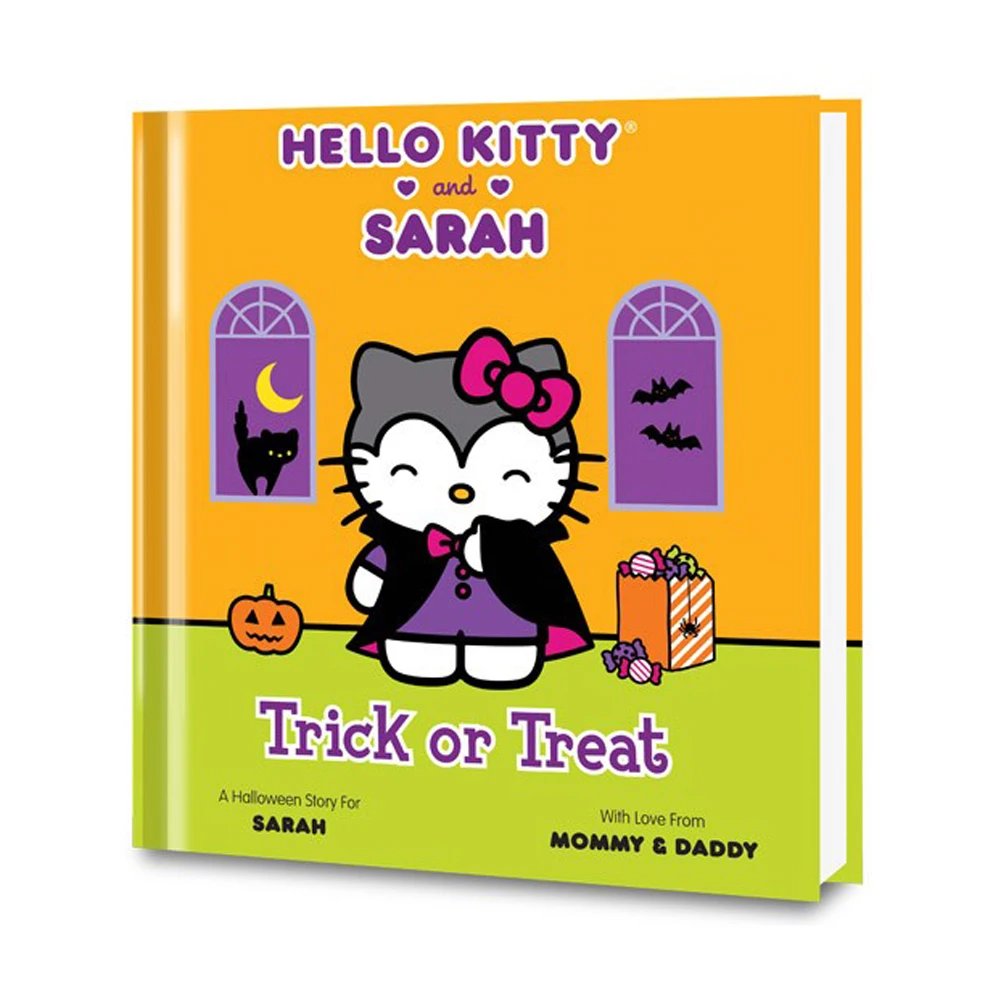 Custom Printing High Quality Hardcover Hello Kitty Book For Child