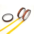 Goldfinger amber color high temperature heat resistant esd insulation polyimide silicone adhesive tape