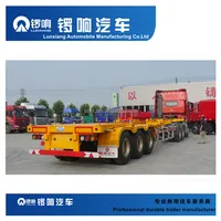 3 Axle 40feet Utility Cargo Truck