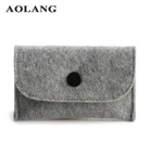 Felt Coin Bag High Quality Small Felt Key Pouch Card Coin Bag