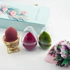 Wholesale Cosmetic Pro Beauty Makeup Blender Foundation Puff Cellulose Face Sponge With Label and Box