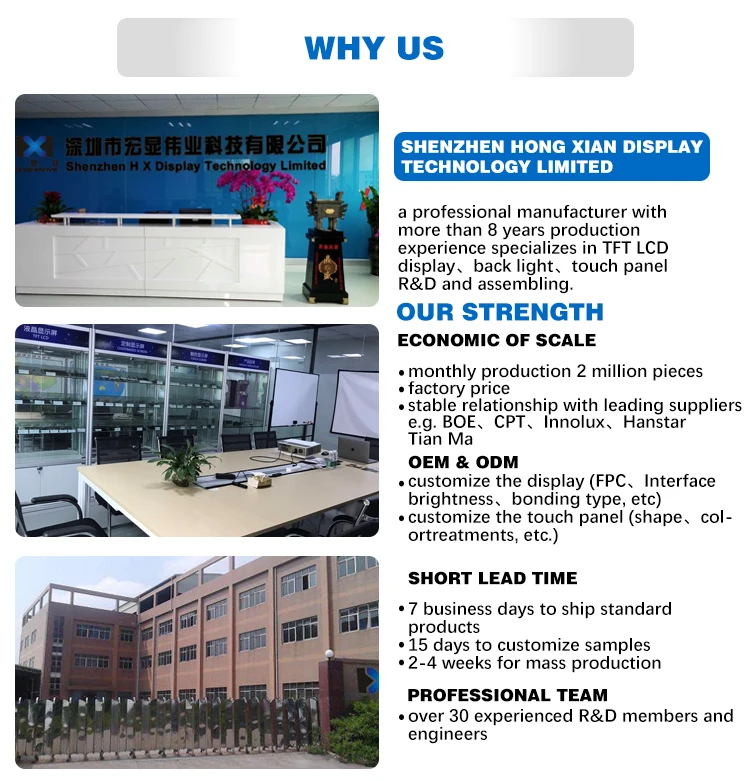 lcd tft manufacturer