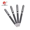 Hot sale black color correction ballpoint pen/papeleria pen/pointer metal ball pen