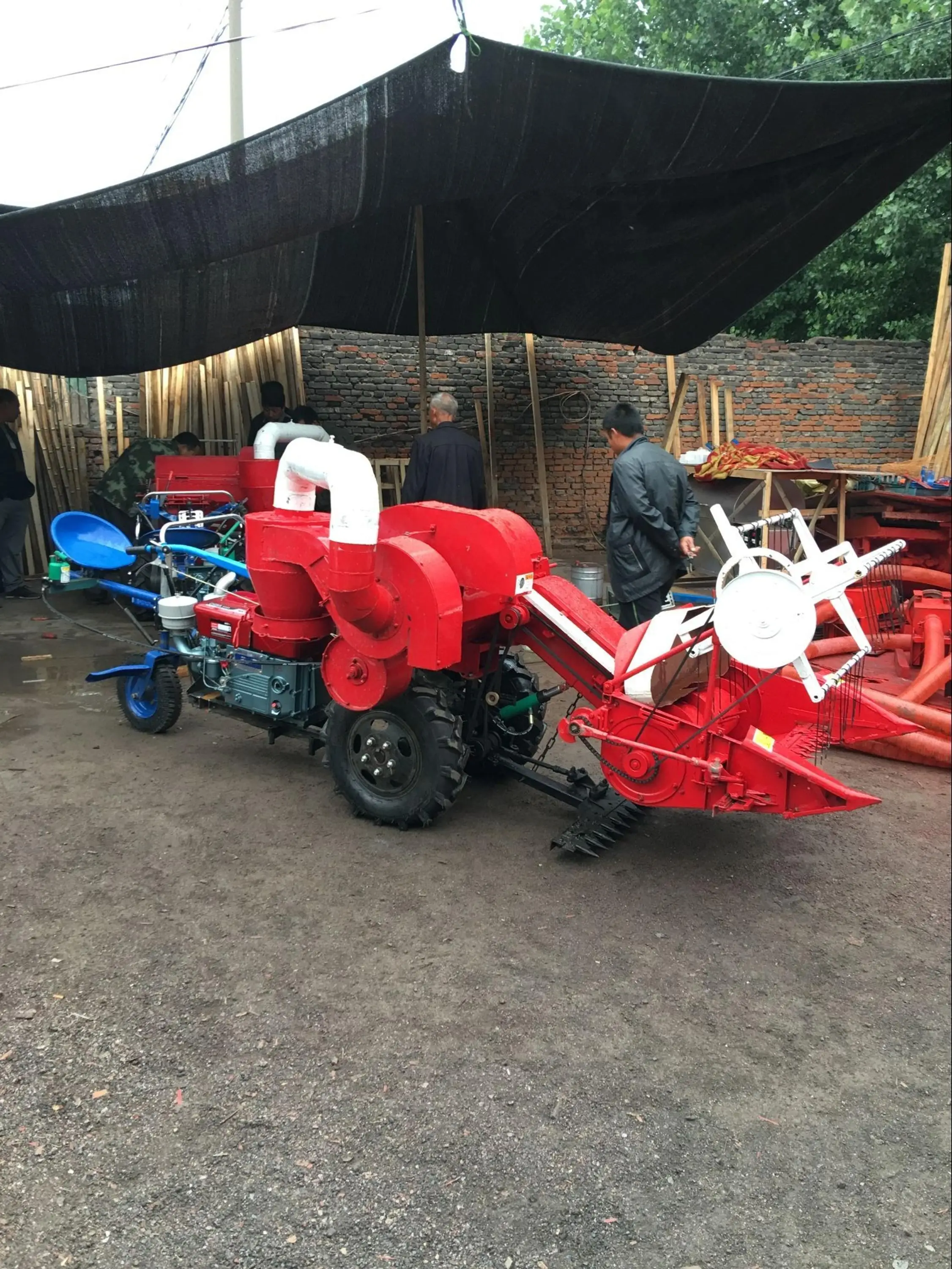 Agriculture Combine Harvester Reaper Binder Price In India China