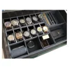 Large Black Modern Desigh Watch Jewelry Organizer Case Storage Box For Home And Display