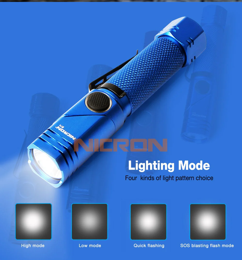 05 Adjustable light flashlight