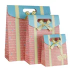 Fancy Christmas paper gift bags Lamination Gift Bags