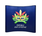 10ft Advertising Pop Up Exhibition Wall Magnetic Display Stand