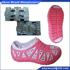 Double color kid plastic sport shoes mould maker EVA cnc shoes mould making