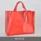 Pp Non Woven Bag Lamination PP Gold Foil Custom Printed Logo Non Woven Tote Bag With Lamination