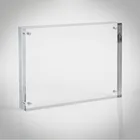Manufacturer supplies economic magnetic acrylic photo frame customizable size