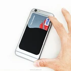 3M Sticker Card Holder Mobile Phone Bags&Cases Oem Promotion Silicone Rubber Pocket Pouch Smart Wallet